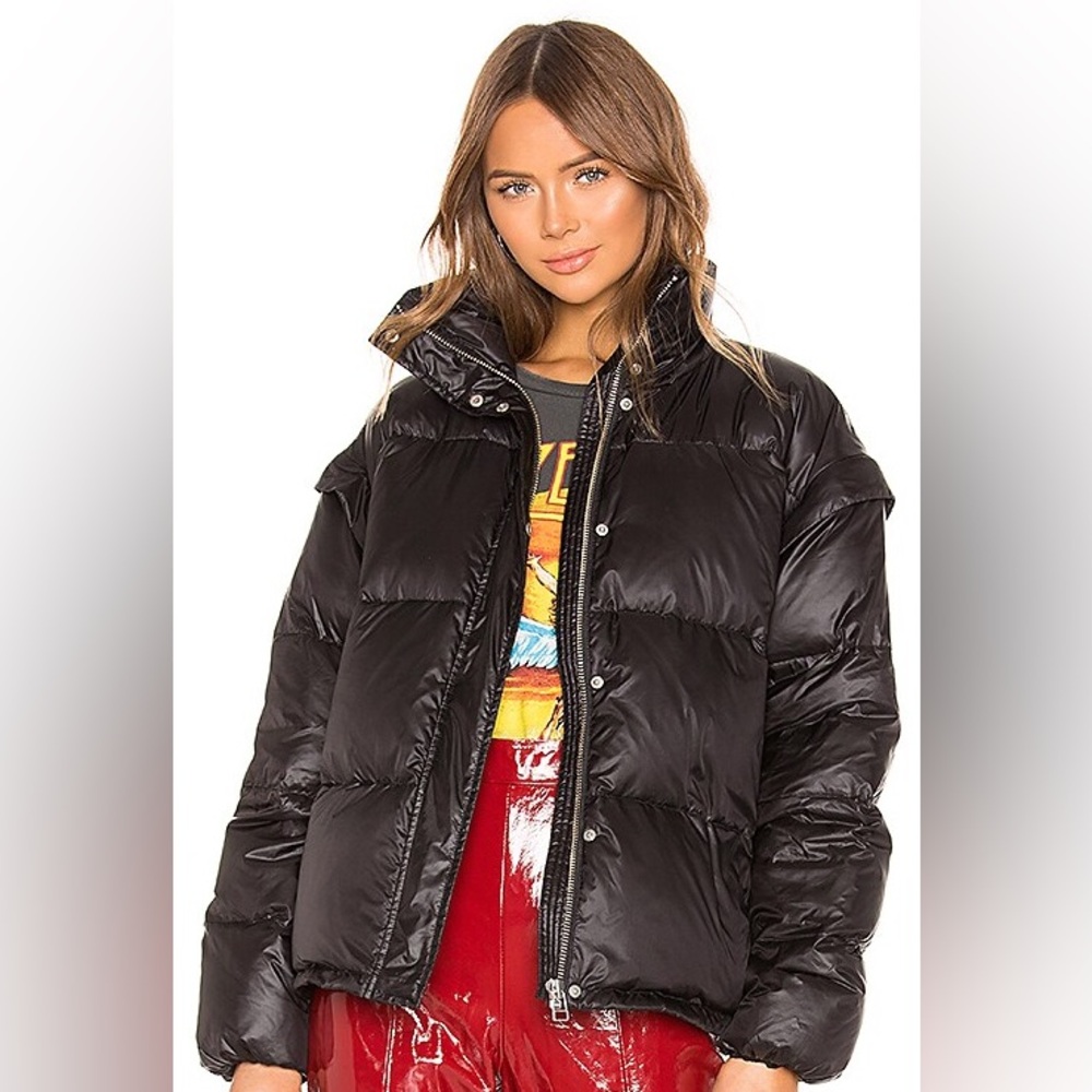 LPA Ortensia Puffer Jacket in Black